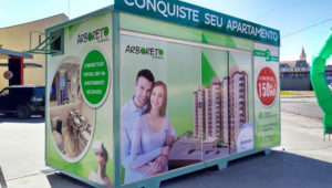 CONTAINER STAND DE VENDAS