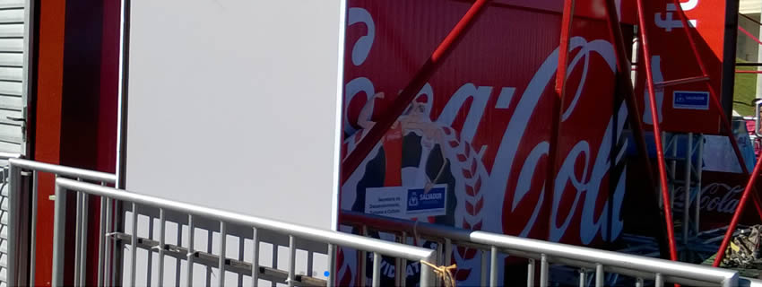 Projeto Coca Cola com Tenda Climatizada